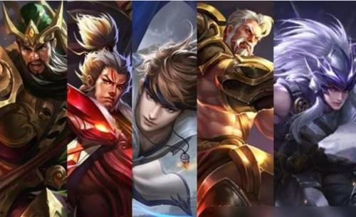 王者荣耀五虎将最新爆料